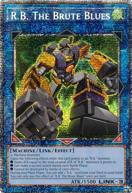 R.B. The Brute Blues (Starlight Rare) [DUAD-EN094] Starlight Rare | Gear Gaming Bentonville