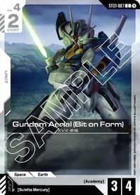 Gundam Aerial (Bit on Form) (ST01-007) [Starter Deck 01: Heroic Beginnings] | Gear Gaming Bentonville