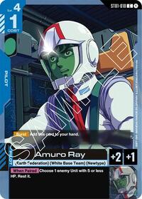Amuro Ray (ST01-010) [Starter Deck 01: Heroic Beginnings] | Gear Gaming Bentonville
