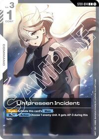 Unforeseen Incident (ST01-014) [Starter Deck 01: Heroic Beginnings] | Gear Gaming Bentonville