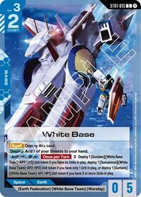 White Base (ST01-015) [Starter Deck 01: Heroic Beginnings] | Gear Gaming Bentonville