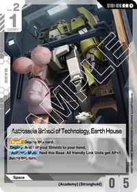 Asticassia School of Technology, Earth House (ST01-016) [Starter Deck 01: Heroic Beginnings] | Gear Gaming Bentonville