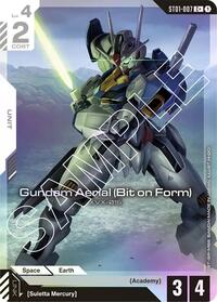 Gundam Aerial (Bit on Form) (C+) (ST01-007) [Starter Deck 01: Heroic Beginnings] | Gear Gaming Bentonville