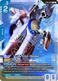 White Base (C+) (ST01-015) [Starter Deck 01: Heroic Beginnings] | Gear Gaming Bentonville