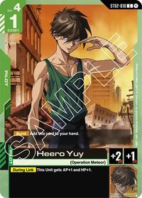 Heero Yuy (ST02-010) [Starter Deck 02: Wings of Advance] | Gear Gaming Bentonville