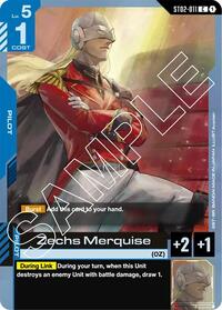 Zechs Merquise (ST02-011) [Starter Deck 02: Wings of Advance] | Gear Gaming Bentonville