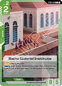 Saint Gabriel Institute (ST02-015) [Starter Deck 02: Wings of Advance] | Gear Gaming Bentonville