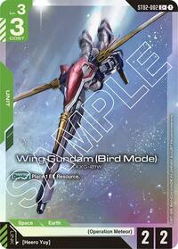 Wing Gundam (Bird Mode) (C+) (ST02-002) [Starter Deck 02: Wings of Advance] | Gear Gaming Bentonville
