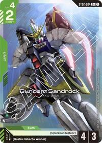 Gundam Sandrock (C+) (ST02-004) [Starter Deck 02: Wings of Advance] | Gear Gaming Bentonville