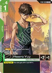 Heero Yuy (C+) (ST02-010) [Starter Deck 02: Wings of Advance] | Gear Gaming Bentonville
