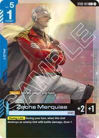 Zechs Merquise (C+) (ST02-011) [Starter Deck 02: Wings of Advance] | Gear Gaming Bentonville