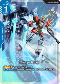 Siege Ploy (C+) (ST02-014) [Starter Deck 02: Wings of Advance] | Gear Gaming Bentonville