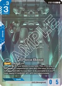 Corsica Base (C+) (ST02-016) [Starter Deck 02: Wings of Advance] | Gear Gaming Bentonville