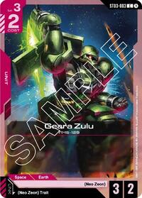 Geara Zulu (ST03-003) [Starter Deck 03: Zeon's Rush] | Gear Gaming Bentonville