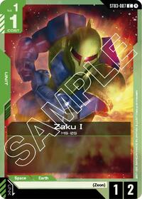 Zaku I (ST03-007) [Starter Deck 03: Zeon's Rush] | Gear Gaming Bentonville
