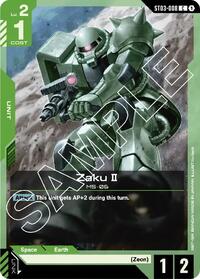 Zaku II (ST03-008) [Starter Deck 03: Zeon's Rush] | Gear Gaming Bentonville