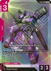 Angelo's Geara Zulu (C+) (ST03-002) [Starter Deck 03: Zeon's Rush] | Gear Gaming Bentonville