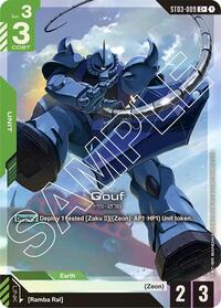 Gouf (C+) (ST03-009) [Starter Deck 03: Zeon's Rush] | Gear Gaming Bentonville