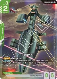 Falmel (C+) (ST03-016) [Starter Deck 03: Zeon's Rush] | Gear Gaming Bentonville