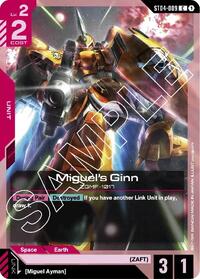 Miguel's Ginn (ST04-009) [Starter Deck 04: SEED Strike] | Gear Gaming Bentonville