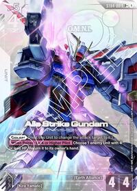 Aile Strike Gundam (LR+) (ST04-001) [Starter Deck 04: SEED Strike] | Gear Gaming Bentonville