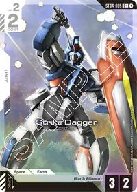 Strike Dagger (C+) (ST04-005) [Starter Deck 04: SEED Strike] | Gear Gaming Bentonville