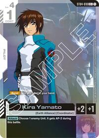 Kira Yamato (C+) (ST04-010) [Starter Deck 04: SEED Strike] | Gear Gaming Bentonville