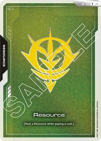Resource (RP-012) (Zeon Force) (RP-012) [Promotional Resource Tokens] | Gear Gaming Bentonville