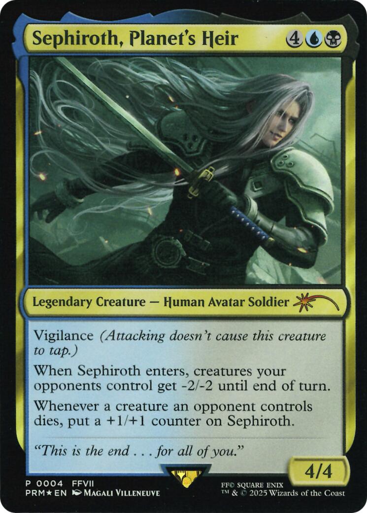 Sephiroth, Planet's Heir (Costco Bundle) [FINAL FANTASY Promos] | Gear Gaming Bentonville