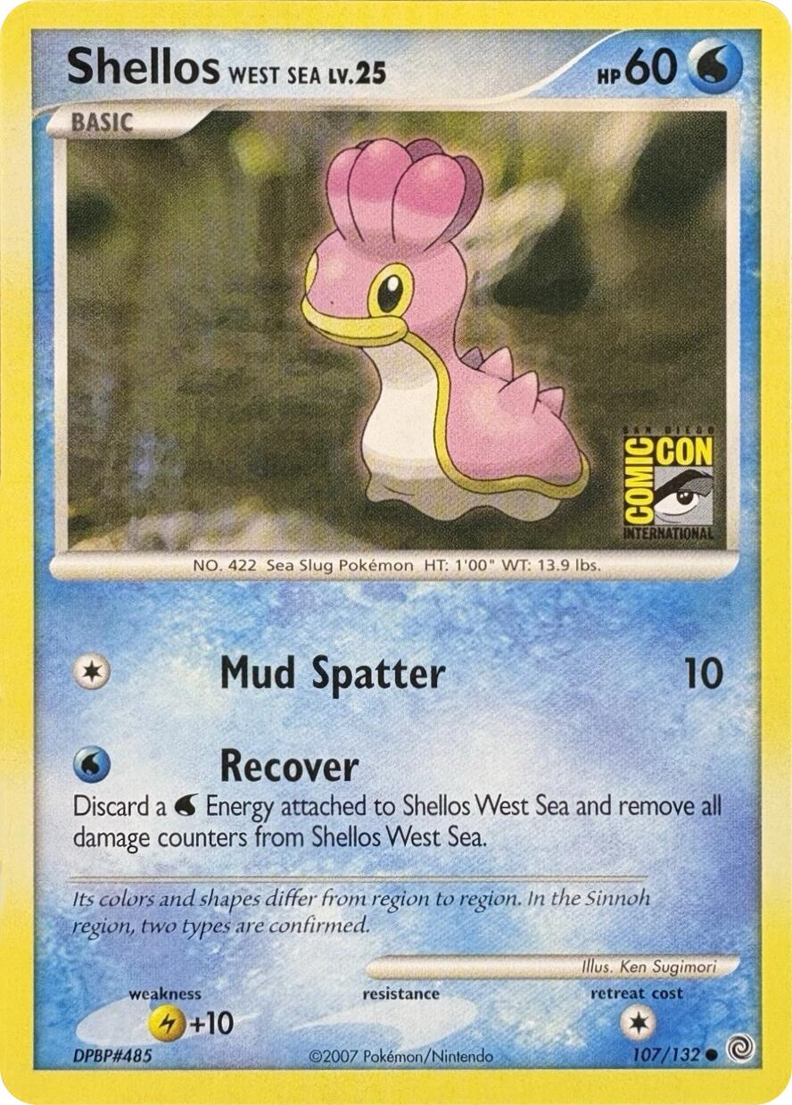 Shellos West Sea (107/132) (SDCC 2007) [Miscellaneous Cards] | Gear Gaming Bentonville