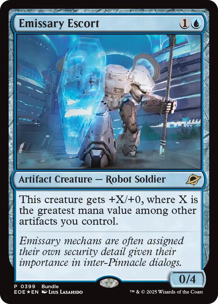Emissary Escort (Bundle) [Edge of Eternities Promo Pack] | Gear Gaming Bentonville