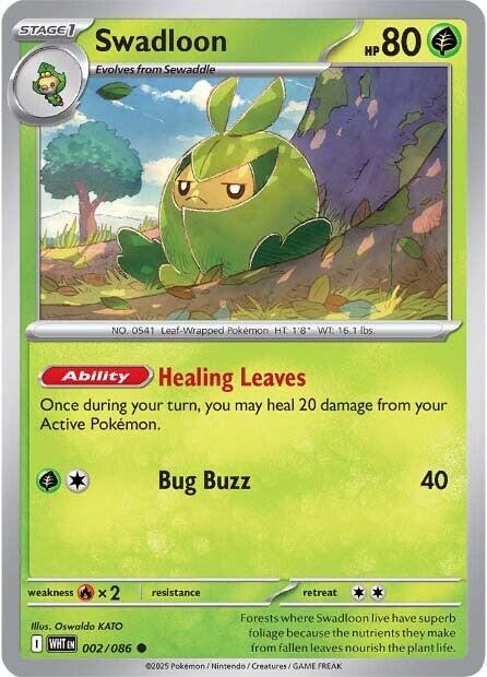 Swadloon (002/086) [Scarlet & Violet: White Flare] | Gear Gaming Bentonville