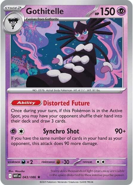 Gothitelle (043/086) [Scarlet & Violet: White Flare] | Gear Gaming Bentonville