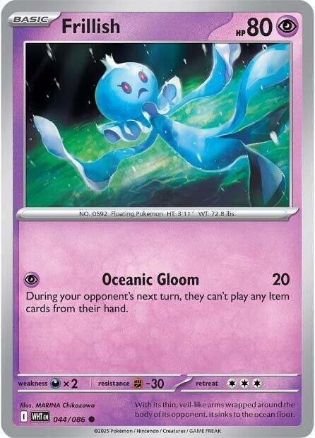 Frillish (044/086) [Scarlet & Violet: White Flare] | Gear Gaming Bentonville