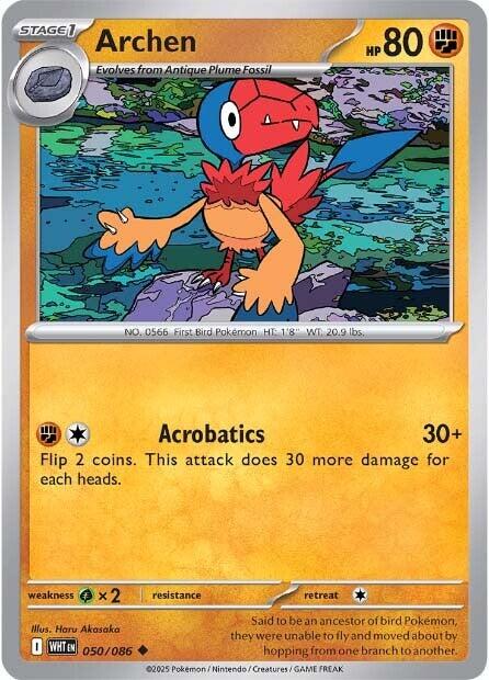 Archen (050/086) [Scarlet & Violet: White Flare] | Gear Gaming Bentonville