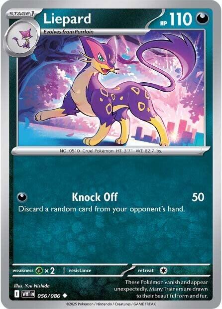 Liepard (056/086) [Scarlet & Violet: White Flare] | Gear Gaming Bentonville