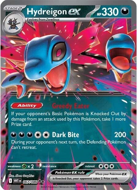 Hydreigon ex (067/086) [Scarlet & Violet: White Flare] | Gear Gaming Bentonville