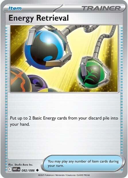 Energy Retrieval (082/086) [Scarlet & Violet: White Flare] | Gear Gaming Bentonville