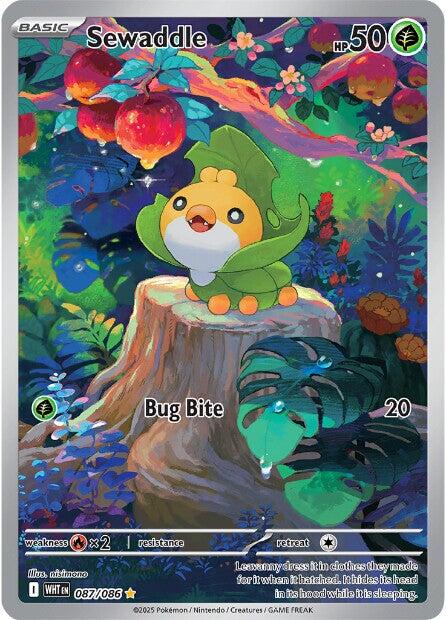 Sewaddle (087/086) [Scarlet & Violet: White Flare] | Gear Gaming Bentonville