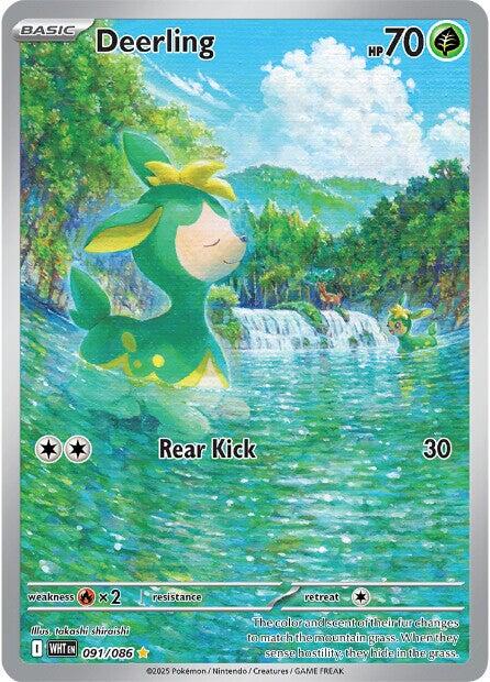 Deerling (091/086) [Scarlet & Violet: White Flare] | Gear Gaming Bentonville