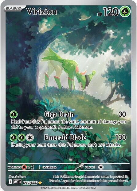 Virizion (095/086) [Scarlet & Violet: White Flare] | Gear Gaming Bentonville