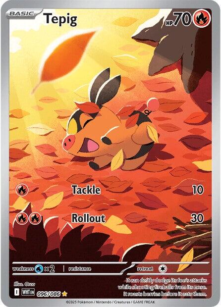 Tepig (096/086) [Scarlet & Violet: White Flare] | Gear Gaming Bentonville