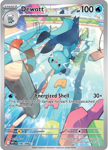 Dewott (106/086) [Scarlet & Violet: White Flare] | Gear Gaming Bentonville