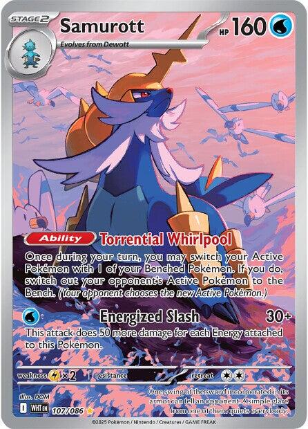Samurott (107/086) [Scarlet & Violet: White Flare] | Gear Gaming Bentonville
