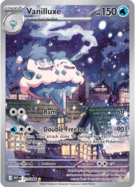 Vanilluxe (113/086) [Scarlet & Violet: White Flare] | Gear Gaming Bentonville