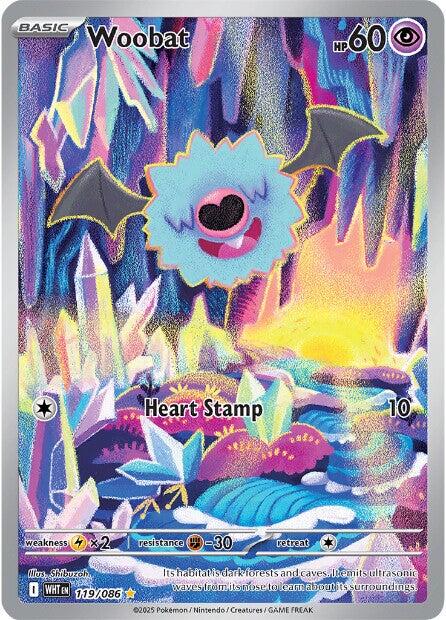 Woobat (119/086) [Scarlet & Violet: White Flare] | Gear Gaming Bentonville