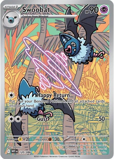Swoobat (120/086) [Scarlet & Violet: White Flare] | Gear Gaming Bentonville