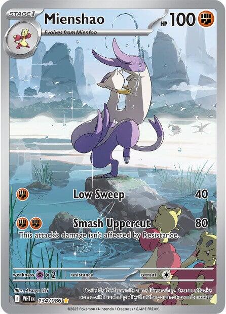 Mienshao (134/086) [Scarlet & Violet: White Flare] | Gear Gaming Bentonville