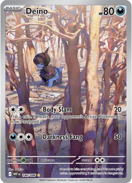 Deino (146/086) [Scarlet & Violet: White Flare] | Gear Gaming Bentonville