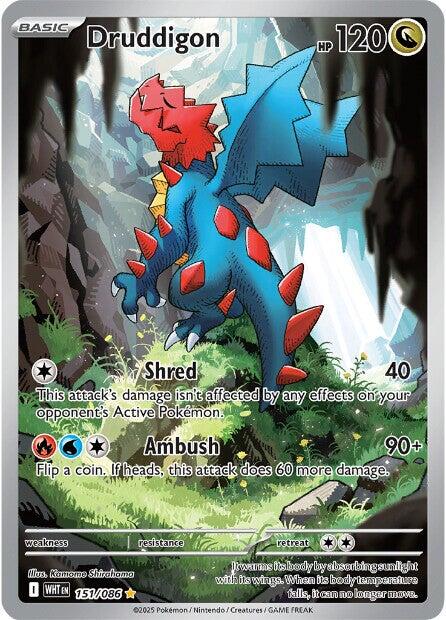 Druddigon (151/086) [Scarlet & Violet: White Flare] | Gear Gaming Bentonville